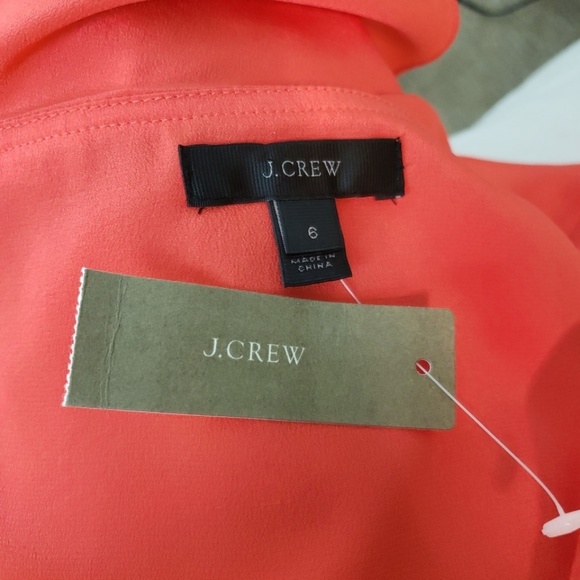 J Crew Silk Ruffle Cold Shoulder Top - Picture 5 of 5